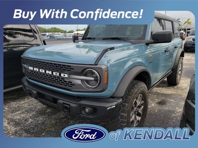 2022 Ford Bronco Badlands