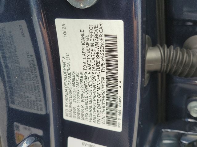 2025 Honda Accord Hybrid EX-L - Photo 61