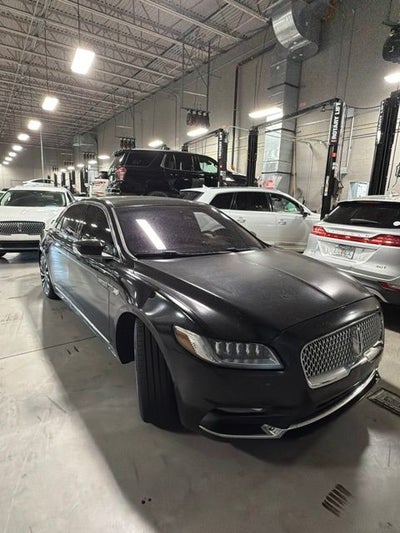 2018 Lincoln Continental Black Label