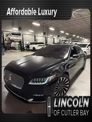 2018 Lincoln Continental Black Label