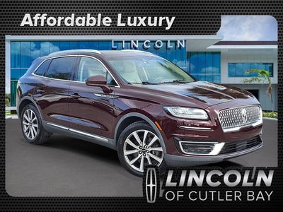 2019 Lincoln Nautilus Select