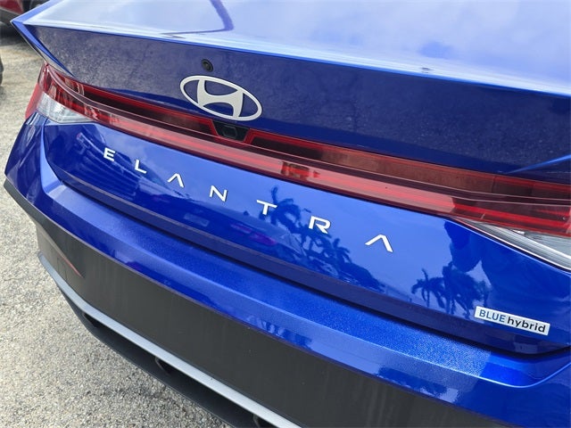 2024 Hyundai Elantra Hybrid Blue