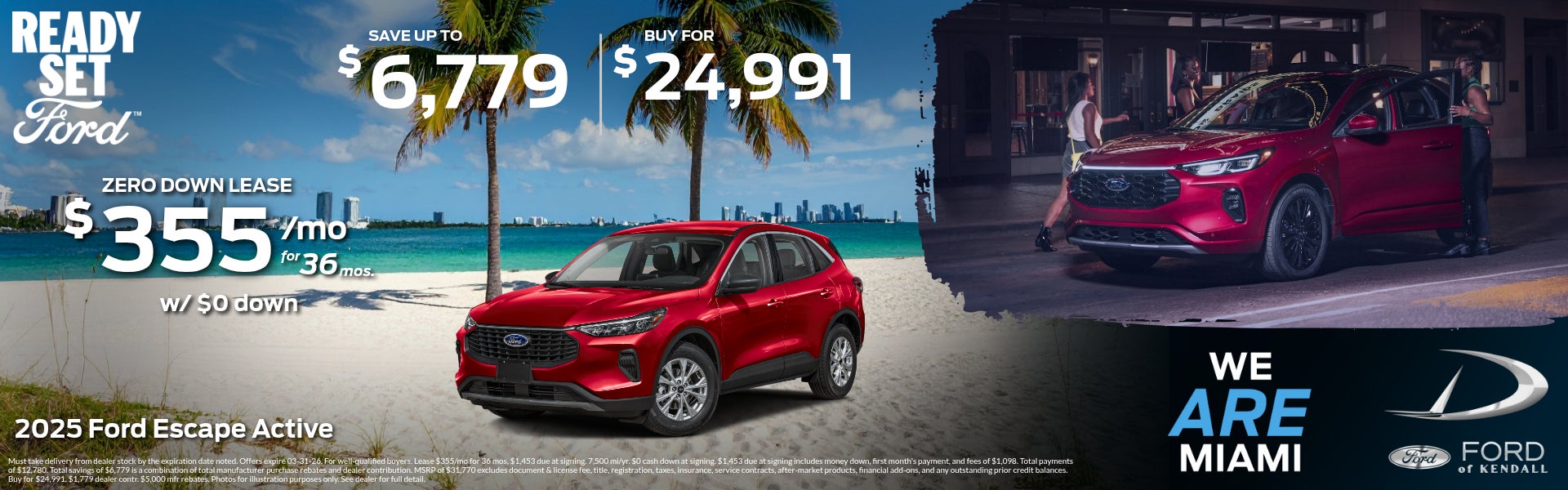 New Ford Escape Special Offers
