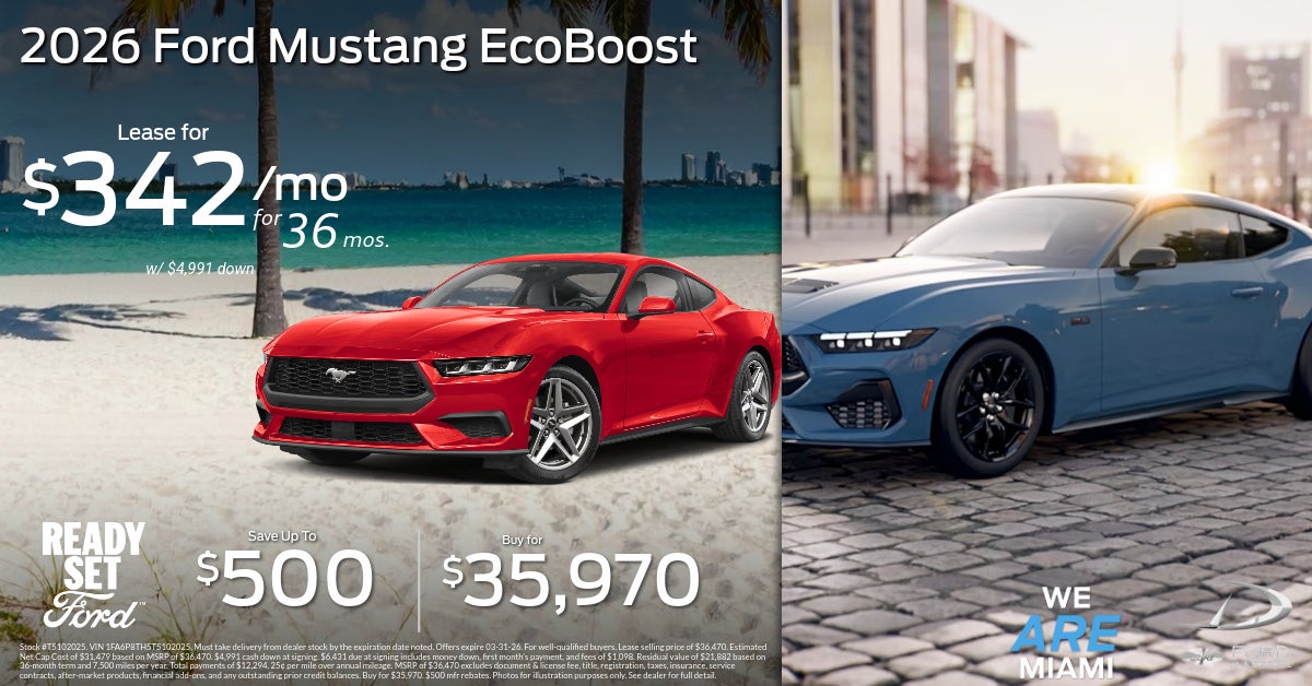 New Ford Mustang Special Offer