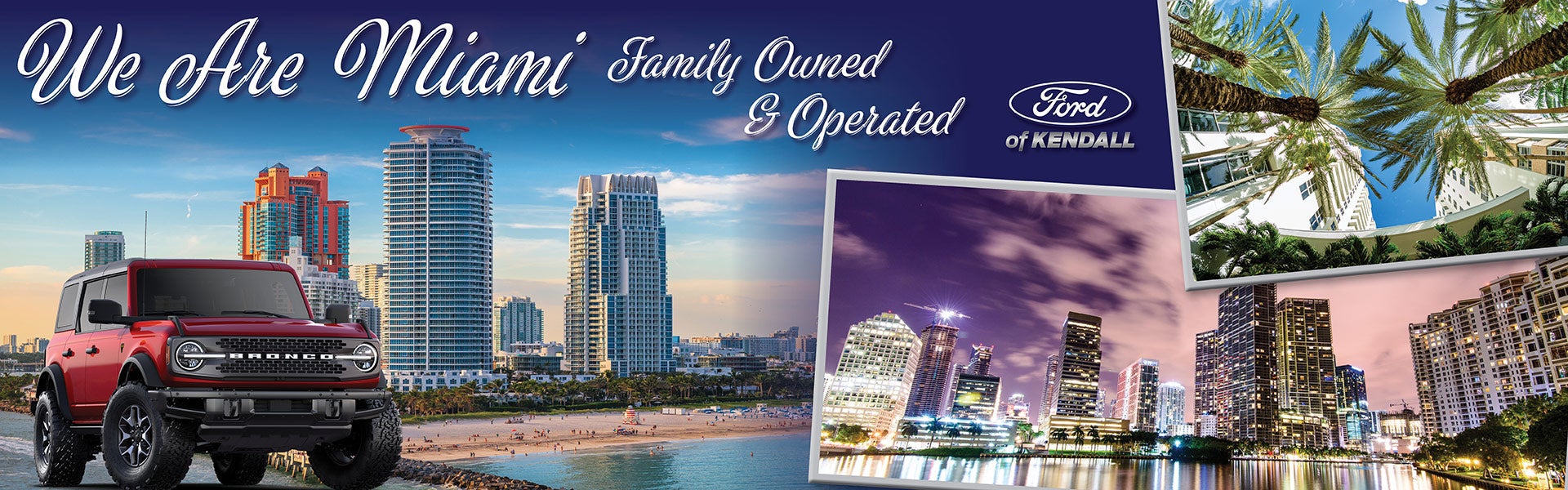 We are Miami Family Owned and Operated