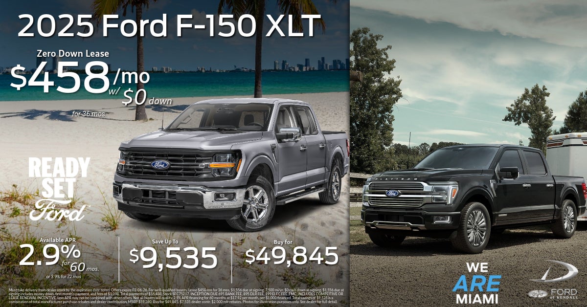 New Ford F-150 Special Offer