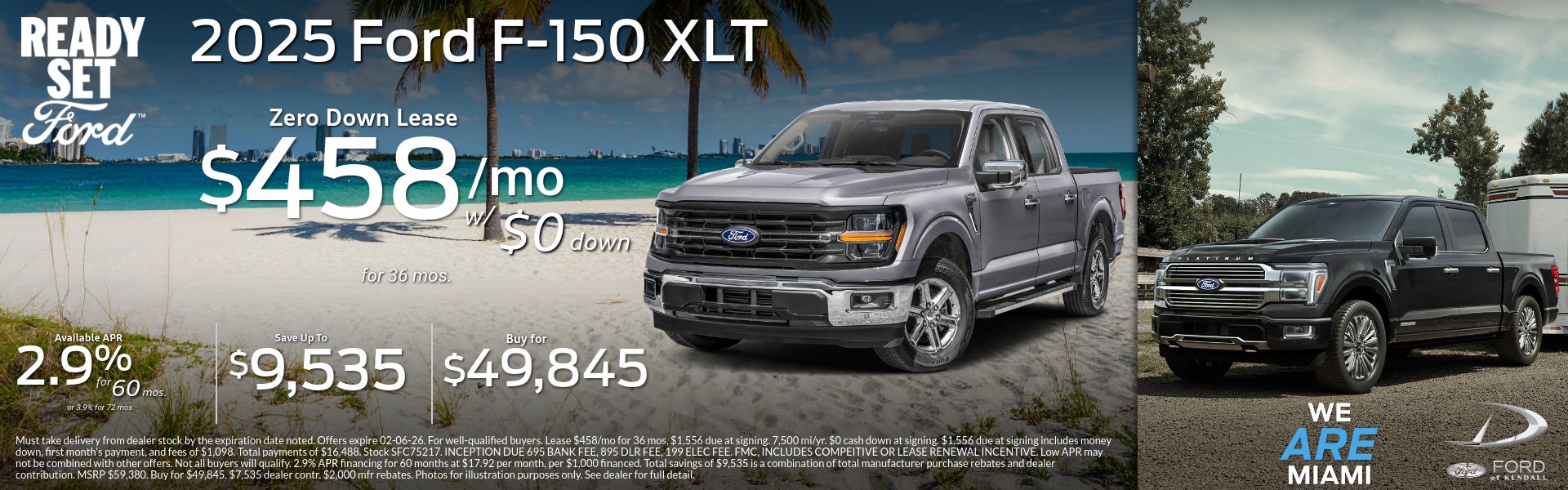 New Ford F-150 Special Offer
