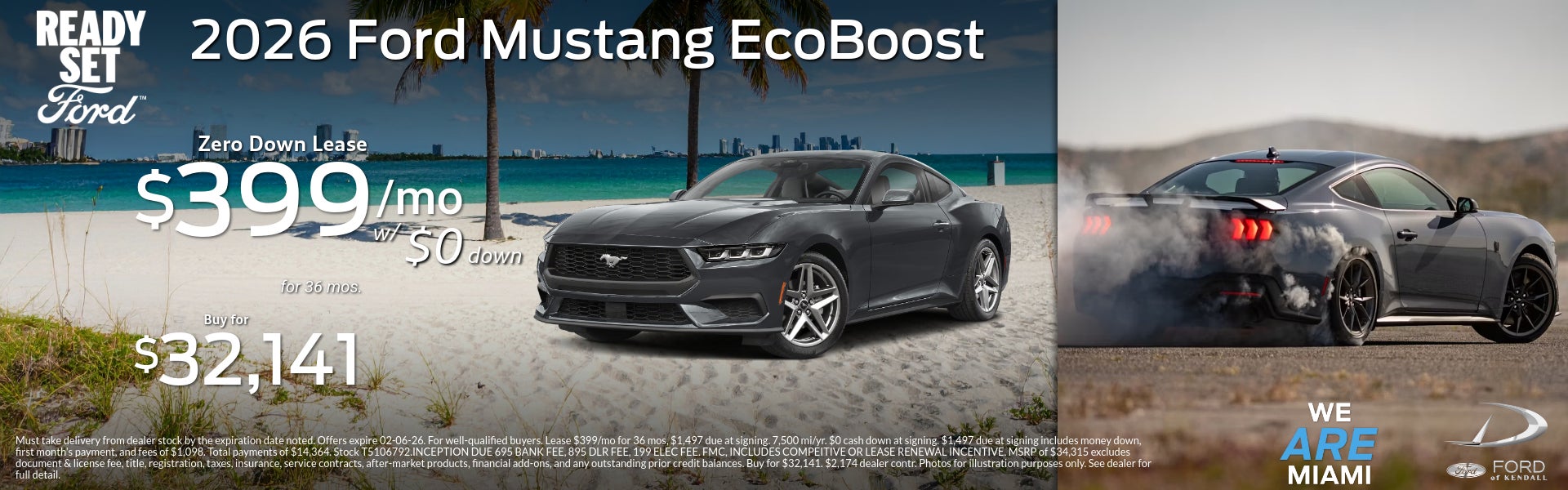 New Ford Mustang Special Offer