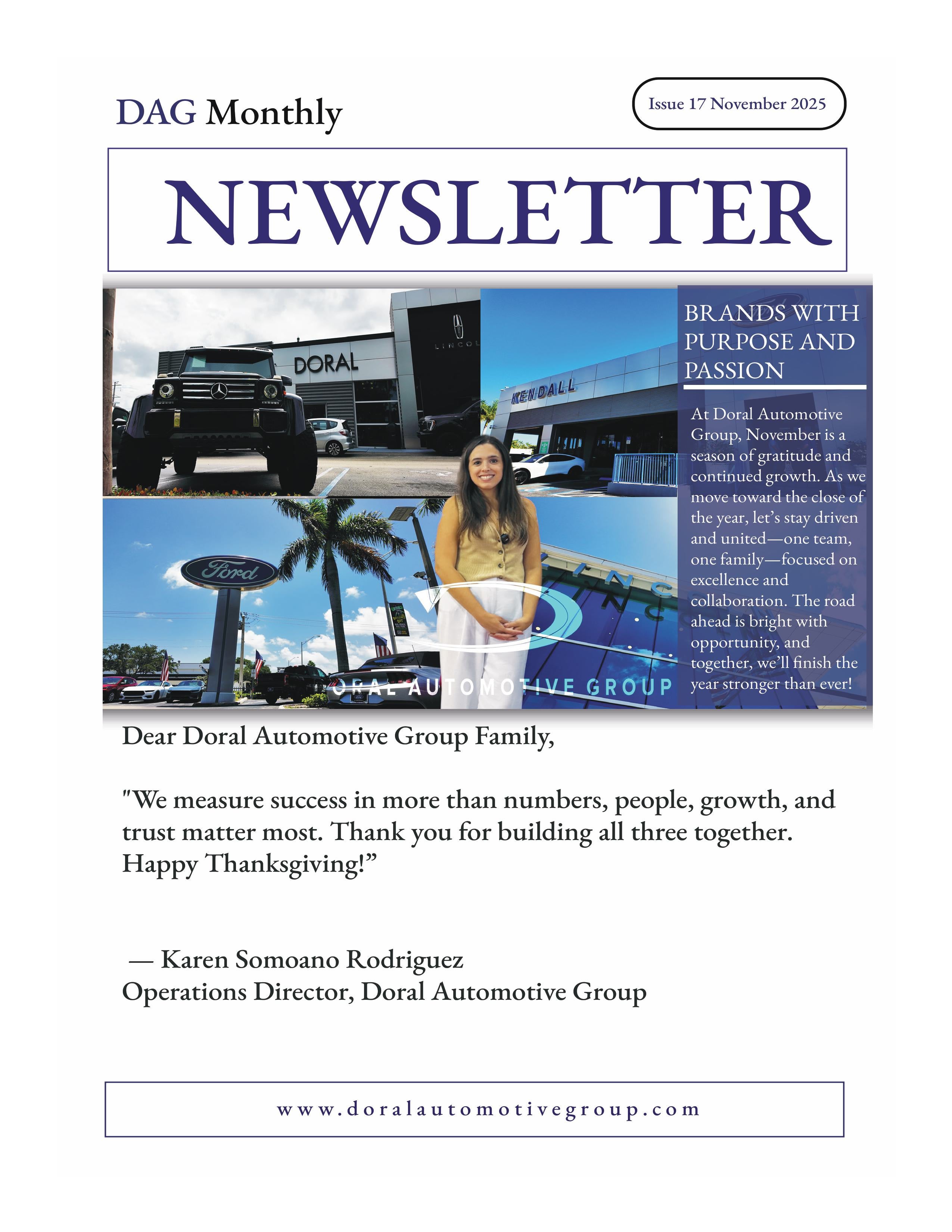 November 2025 Newsletter