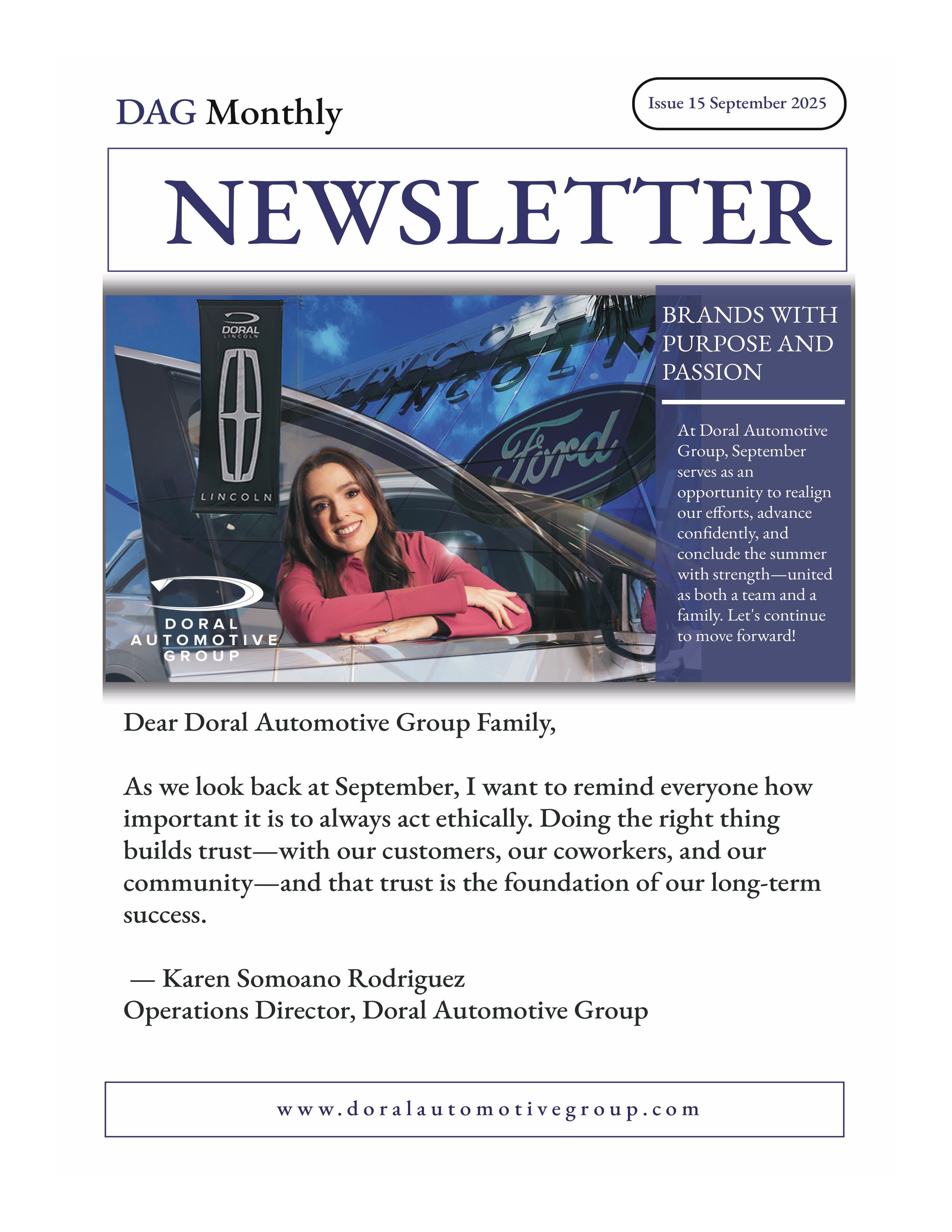 September 2025 Newsletter